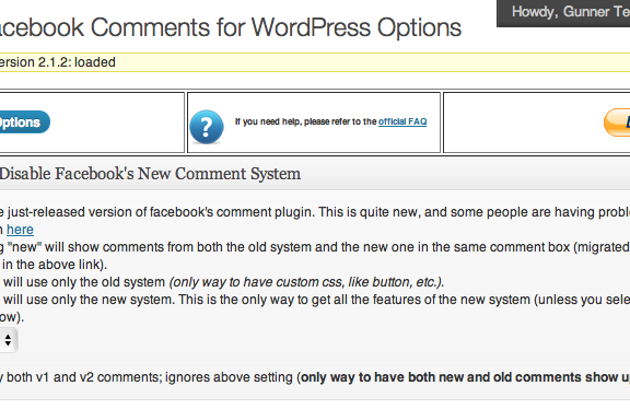 facebook comments for wordpress 4