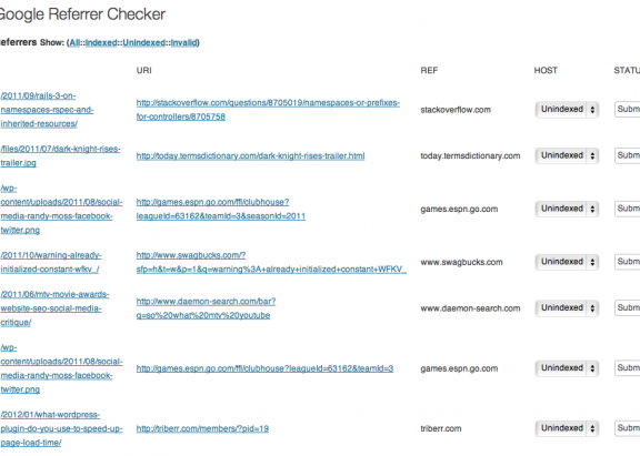 google-referrer-checker