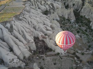 Turkey- HOT AIR BALLOON over Cappadocia